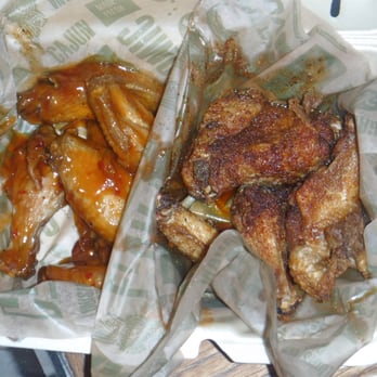 Wingstop - Mango Habanero (hardly any heat) and Smoke #9 - Chicken Wings Near Me - Honolulu, Hawaii