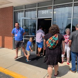 The Gathering Community Church - Our front door! You'll always be greeted by a smiling face