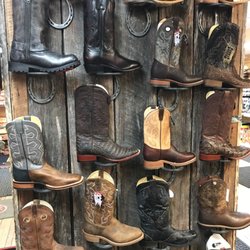 Outback Leather - A few of the cowboy boots at Outback Leather.
