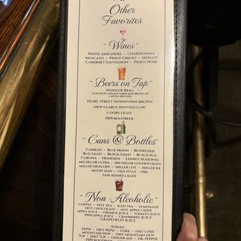 Hungry Peddler - Drink menu - American Near Me - La Crosse, Wisconsin Hungry Peddler - Drink menu - American Near Me - La Crosse, Wisconsin