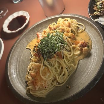Katsuya Ko - Lobster mentaiko pasta - Japanese Near Me - San Diego, California Katsuya Ko - Lobster mentaiko pasta - Japanese Near Me - San Diego, California