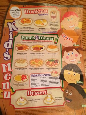 Menu photo 2 Cracker Barrel Old Country Store Loveland, CO