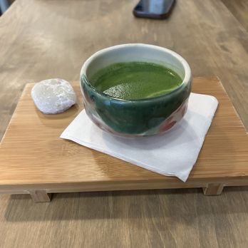 Northeast Tea House - Matcha tea and mochi with red bean paste - Coffee & Tea Near Me - Minneapolis, Minnesota