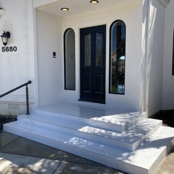 Tile Touch - 24"x24" porcelain tile with surface bullnose trim - Tiling Near Me Tile Touch - 24"x24" porcelain tile with surface bullnose trim - Tiling Near Me