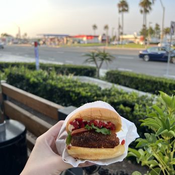 Shake Shack Long Beach - Shroom Burger + cherry peppers - Burgers Near Me - Long Beach, California