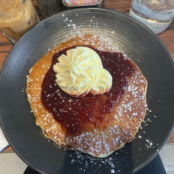 Over Easy Kitchen - lemon ricotta pancakes - Breakfast & Brunch Near Me - Marlboro, New Jersey