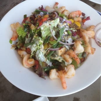 Restaurant Long Island - Garlic shrimp salad - so yummy - Brasseries Near Me - Hoofddorp, New Hampshire