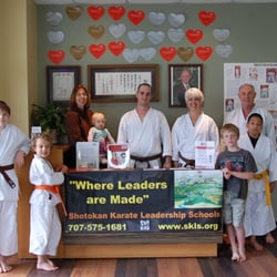 Shotokan Karate Leadership School - Some of the staff and students.