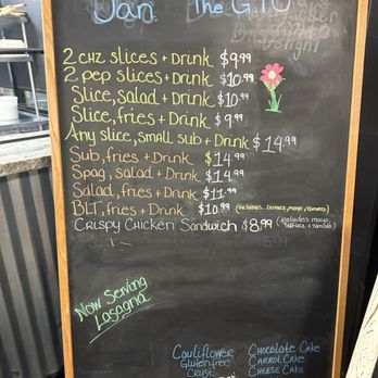 Casa Mia Pizzeria - Menu - Pizza Near Me - Jacksonville, North Carolina