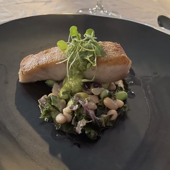 Chefé Productions - Halibut and hummus - Personal Chefs Near Me