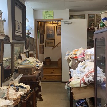 Fox Farm Antiques - First floor, stairway to the second floor - Antiques Near Me - Caledonia, New York