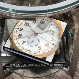 Did you know the worlds largest Tiffany Clock is in Grand Central Station in NYC? All the original gears are still working Did you know the worlds largest Tiffany Clock is in Grand Central Station in NYC? All the original gears are still working