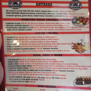 Dinah's Comfort Kitchen - Menu - Waffles Near Me - Culver City, California