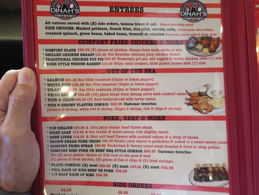 Menu photo 3 Dinah's Comfort Kitchen Culver City, CA