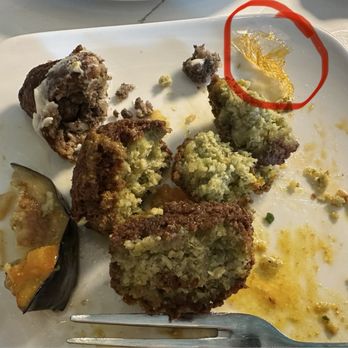 Sahara Restaurant & Grill - Plastic wrap in upper right corner. - Mediterranean Near Me - Detroit, Michigan