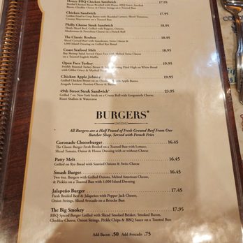 Coronado Cafe - Menu - Diners Near Me - Las Vegas, Nevada Coronado Cafe - Menu - Diners Near Me - Las Vegas, Nevada