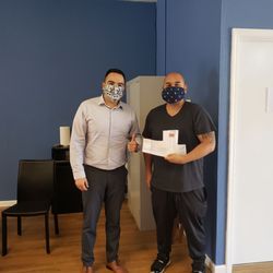 Redline Registration Services - With the owner Hector Topete