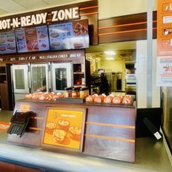 Inside with the counter