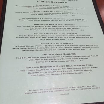 Beardslee Public House - Dinner Special Menu on 1/10/16 - Breweries Near Me - Bothell, Washington Beardslee Public House - Dinner Special Menu on 1/10/16 - Breweries Near Me - Bothell, Washington