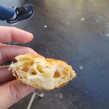 BO&MIE - Cross section of croissant. Notice the air pockets. Yummy pillowiness. - Bakeries Near Me - Paris, 75
