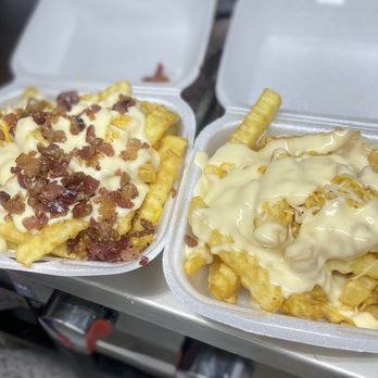 Notcha Mamas - Bacon cheese fries/Cheese fries - Food Trucks Near Me - Atlanta, Georgia