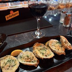 Rockefeller oysters