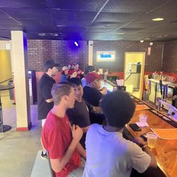 Greene Street Pool Tavern - Long shot of the pool hall bar.
