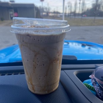 Blue Moose Coffee Lodge - 20oz Premium strawberry banana smoothie with protein - Coffee & Tea Near Me - Lenoir, North Carolina Blue Moose Coffee Lodge - 20oz Premium strawberry banana smoothie with protein - Coffee & Tea Near Me - Lenoir, North Carolina
