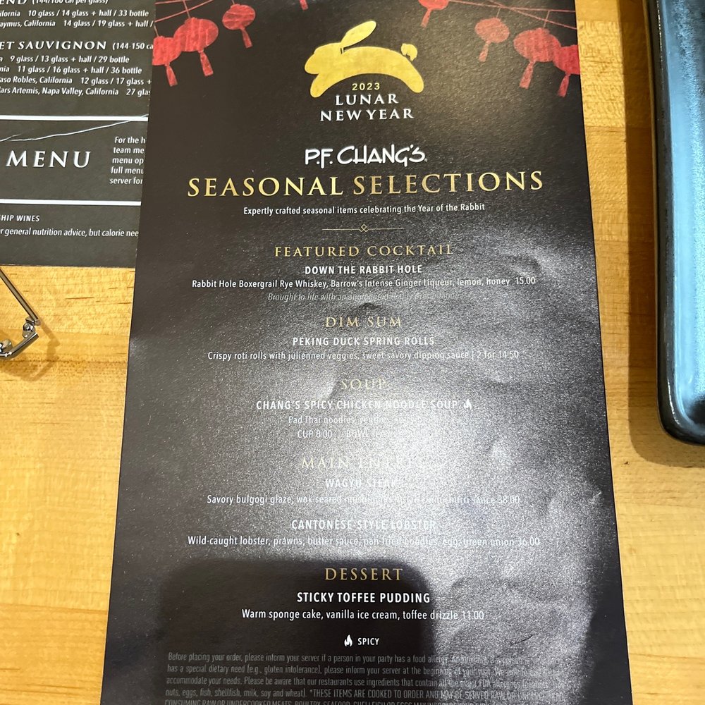 Menu Menu