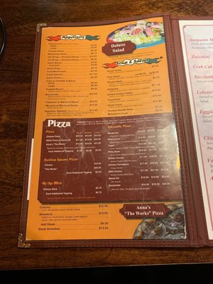 Menu photo 2 Anna's Pizza Midlothian, VA