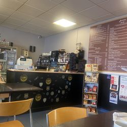 Angels Cafe - The cashier/order window