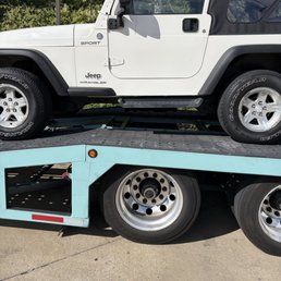 My Jeep on the Truck