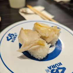 Kura Revolving Sushi Bar - Conch sushi