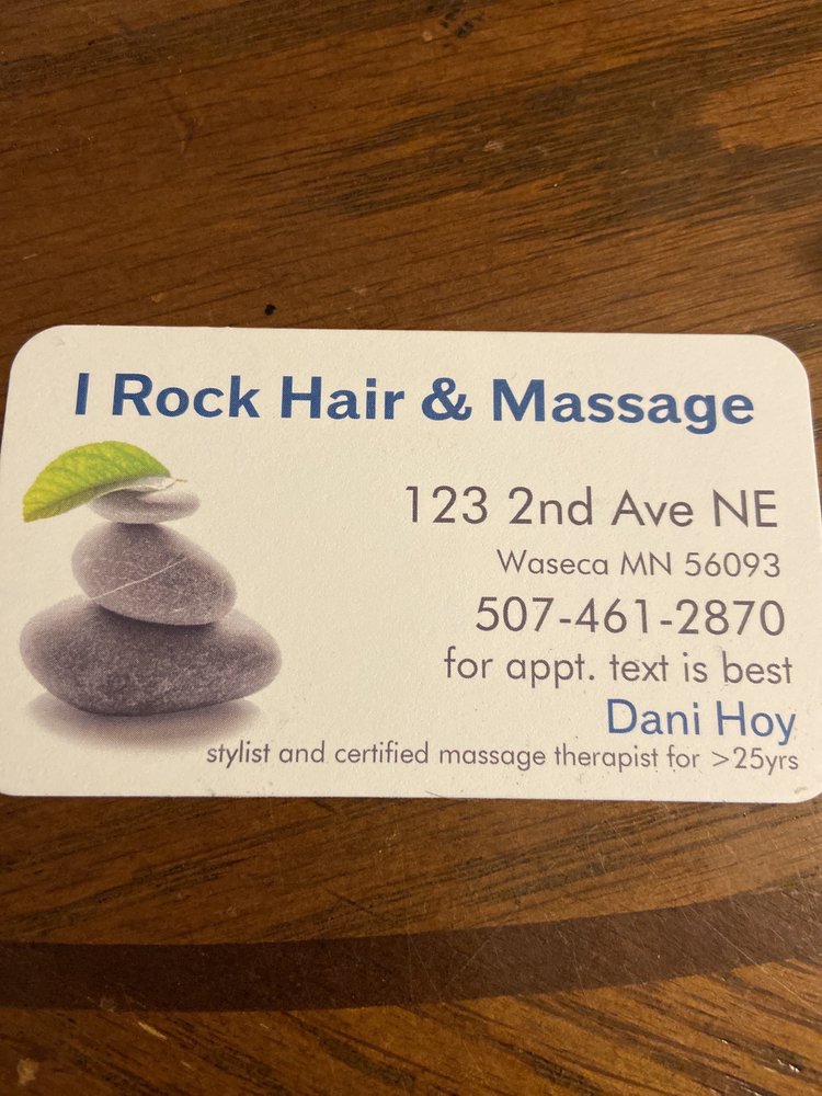 I Rock Hair & Massage Logo