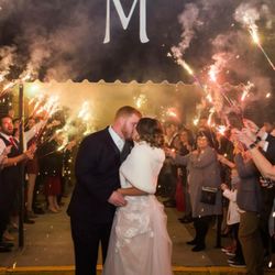 The McPherson - Sparkler send off