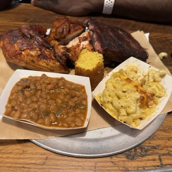 Dinosaur Bar-B-Que - 1/2 BBQ Chicken and 1/4 Rack Ribs - Barbeque Near Me - New York, New York Dinosaur Bar-B-Que - 1/2 BBQ Chicken and 1/4 Rack Ribs - Barbeque Near Me - New York, New York