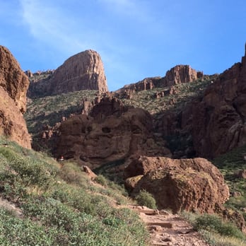 Lost Dutchman State Park - Feb. 14 2016 flatiron hike. It was INTENSE! - Parks Near Me - Apache Junction, Arizona Lost Dutchman State Park - Feb. 14 2016 flatiron hike. It was INTENSE! - Parks Near Me - Apache Junction, Arizona