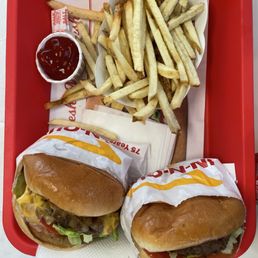 Animal Style Burger