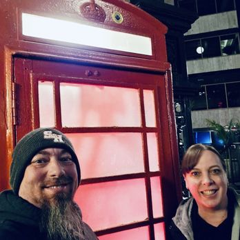 Elephant & Castle - Phone booth outside so you can find the place - British Near Me - Seattle, Washington Elephant & Castle - Phone booth outside so you can find the place - British Near Me - Seattle, Washington