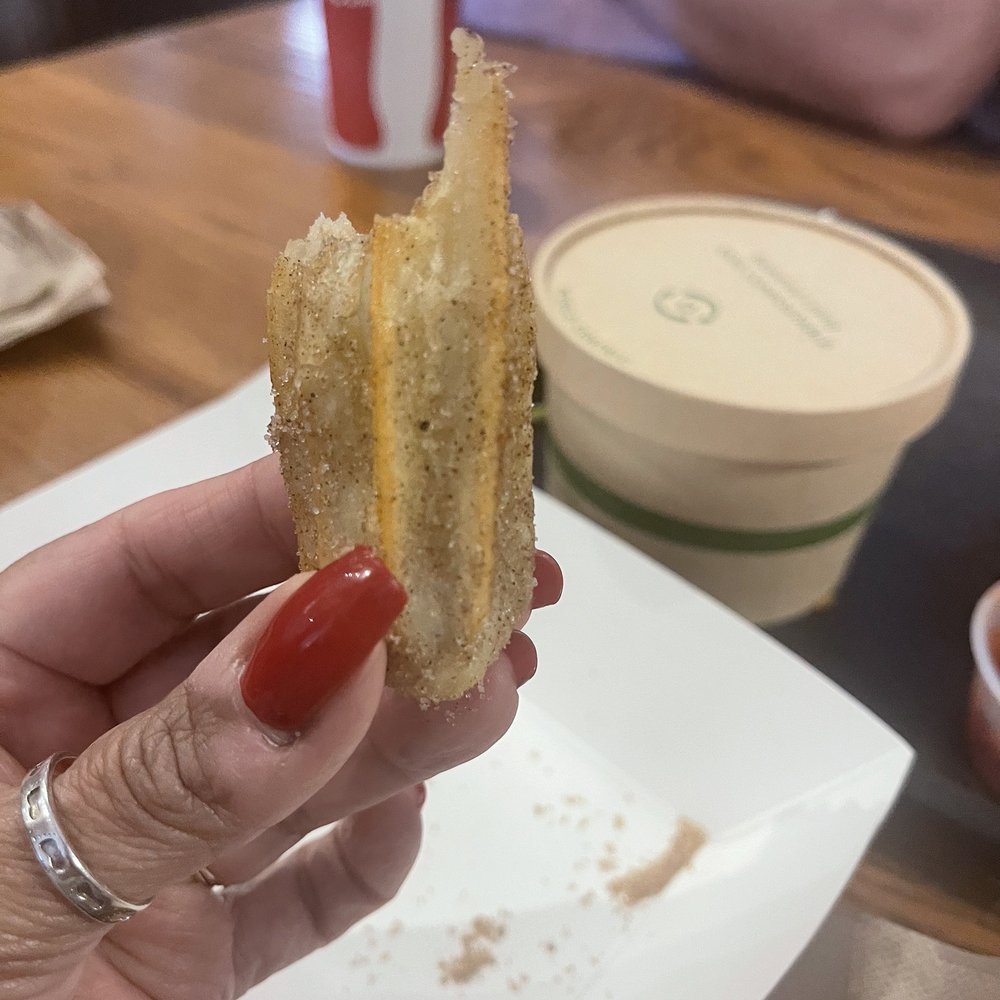 Austin's Burritos - Our stuffed with chocolate churro. - Mexican Near Me - Dacula, Georgia