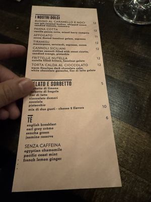 Menu photo 2 Terroni Los Angeles, CA