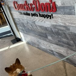 Chuck & Don's Pet Food & Supplies - Halloween Party (a bandana is all the costume that our dog will tolerate)