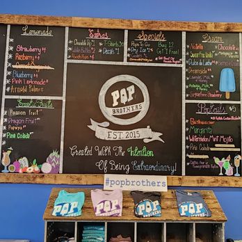 Pop Brothers - menu - Desserts Near Me - Bay Saint Louis, Mississippi Pop Brothers - menu - Desserts Near Me - Bay Saint Louis, Mississippi