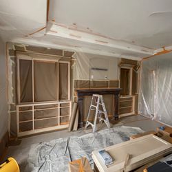 Custom Cabinetry for Master Closet Nitches. Yorba Linda, CA.