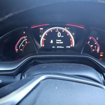 Edwards Collision Studios - Warning lights on dash are illuminated. Never configured the windshield sensors correctly. Brake system light is iluminated. - Body Shops Near Me - Rocklin, California Edwards Collision Studios - Warning lights on dash are illuminated. Never configured the windshield sensors correctly. Brake system light is iluminated. - Body Shops Near Me - Rocklin, California