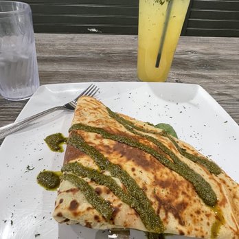 Rosemary Cafe - Smoked salmon crepe with pineapple mocktail (forgot the number of the mocktail) - Cafes Near Me - Joliet, Illinois Rosemary Cafe - Smoked salmon crepe with pineapple mocktail (forgot the number of the mocktail) - Cafes Near Me - Joliet, Illinois