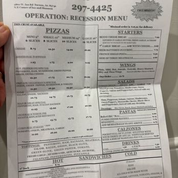 Sgt Pepperonis Pizza - Menu 9/2026 - Pizza Near Me - Tucson, Arizona Sgt Pepperonis Pizza - Menu 9/2026 - Pizza Near Me - Tucson, Arizona