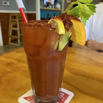 El pata salada - Bloody Mary - Mexican Near Me - Armona, California