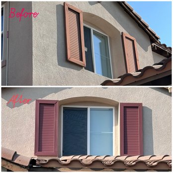 Moa Painting - Shutters repaint - Painters Near Me - Eastvale, California Moa Painting - Shutters repaint - Painters Near Me - Eastvale, California