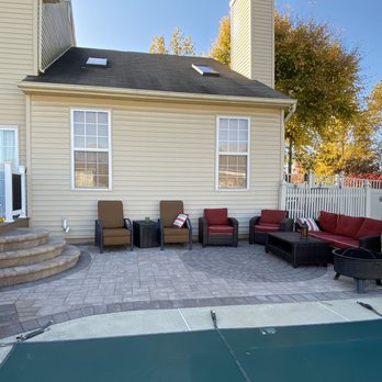 Zavala's Landscape Design and Build - Back yard paved patio - Landscape Architects or Designers Near Me - Easton, Pennsylvania